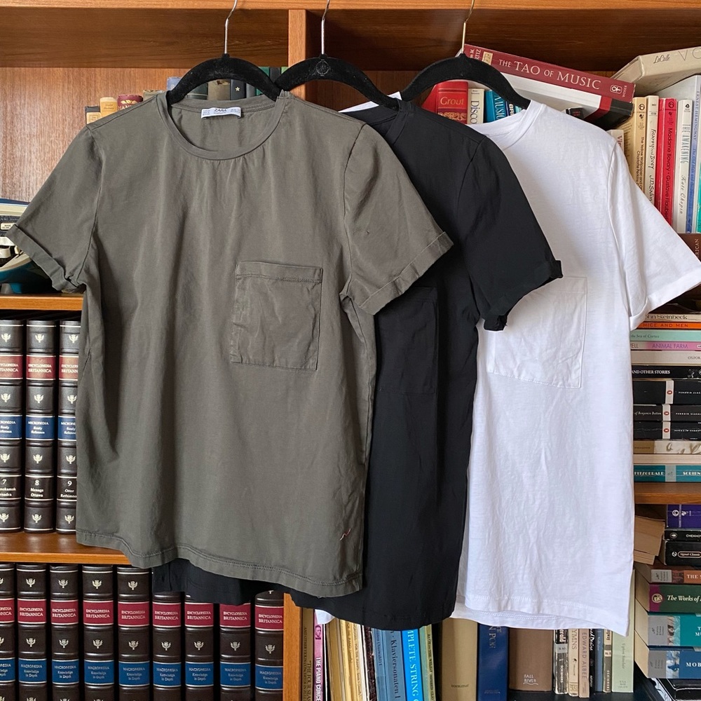 Zara Basic T-Shirt Bundle